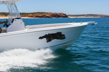 Load image into Gallery viewer, Fishing Boat Action flathead decal silhouette