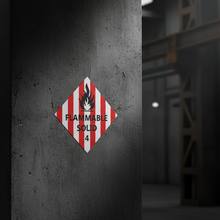 Load image into Gallery viewer, Flammable Solid Class 4 HAZMAT Hero Image