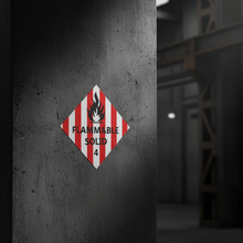 Load image into Gallery viewer, Flammable Solid Class 4 HAZMAT Hero Image