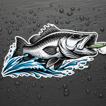 Load image into Gallery viewer, Flat Lay Water Droplets barra sticker