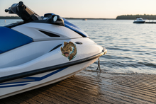Load image into Gallery viewer, Flathead Fish Sticker on Jetski