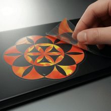 Load image into Gallery viewer, Flower of Life being applied