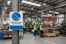 Load image into Gallery viewer, Foot Protection in facility