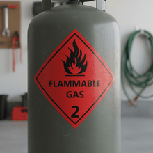 Load image into Gallery viewer, Gas Class 2 on BBQ bottle