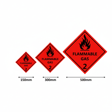 Load image into Gallery viewer, Gas Class 2 size chart