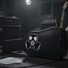 Load image into Gallery viewer, Gas Mask Hazard on Guitar Gear