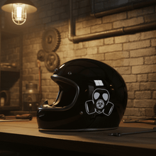 Load image into Gallery viewer, Gas Mask Hazard on Helmet