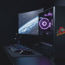 Load image into Gallery viewer, Gas Mask on Gaming PC