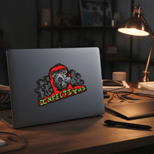 Load image into Gallery viewer, Gas Mask on Laptop