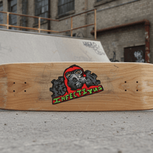 Load image into Gallery viewer, Gas Mask on Skateboard