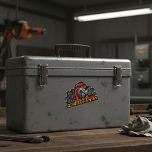 Load image into Gallery viewer, Gas Mask on Toolbox