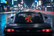 Load image into Gallery viewer, Gas Mask Sticker on Honda/Mazda