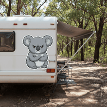 Load image into Gallery viewer, Grumpy Koala on Caravan