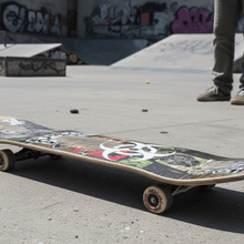 Load image into Gallery viewer, Hazard Bomb on Skateboard