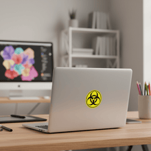 Load image into Gallery viewer, Hazard Symbol on Laptop