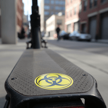 Load image into Gallery viewer, Hazard Symbol on Scooter