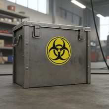 Load image into Gallery viewer, Hazard Symbol on Toolbox