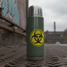 Load image into Gallery viewer, Hazard Symbol on Water Bottle