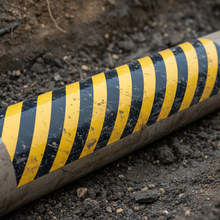 Load image into Gallery viewer, Hazardous marker on underground pipe