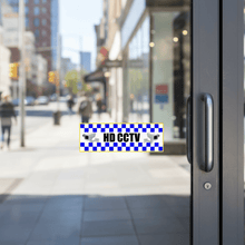 Load image into Gallery viewer, HD CCTV sticker on commercial storefront