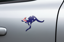 Load image into Gallery viewer, Kangaroo sticker on car door close-up