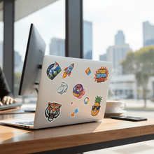 Load image into Gallery viewer, Laptop Branding of custom decal