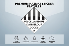 Load image into Gallery viewer, Material Quality & HAZMAT Compliance Graphic