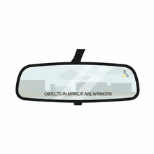 Load image into Gallery viewer, Mirror hanging from windscreen