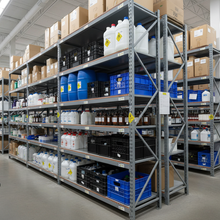 Load image into Gallery viewer, Multiple stickers on warehouse chemical storage