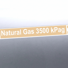 Load image into Gallery viewer, Natural Gas 3500 kPag