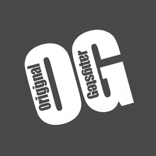 Load image into Gallery viewer, OG Original Gangster white vinyl decal studio shot