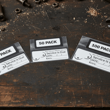 Load image into Gallery viewer, Pack size comparison on workshop bench