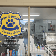 Load image into Gallery viewer, Pet Store/Grooming Salon Window