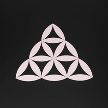 Load image into Gallery viewer, Pink Alien Sacred Geometry Sticker