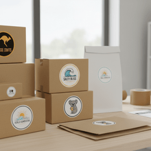Load image into Gallery viewer, Product Packaging Branding of custom decal