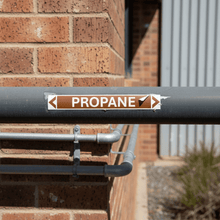 Load image into Gallery viewer, Propane on outdoor pipe