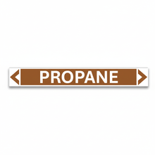 Load image into Gallery viewer, Propane pipe marker hero