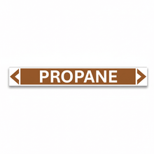 Load image into Gallery viewer, Propane pipe marker hero