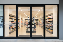 Load image into Gallery viewer, PUSH PULL 35x120mm Vertical on Double Doors