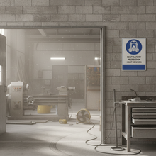 Load image into Gallery viewer, Respiratory Protection at workshop entrance