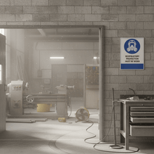 Load image into Gallery viewer, Respiratory Protection at workshop entrance