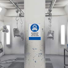 Load image into Gallery viewer, Respiratory Protection in spray booth