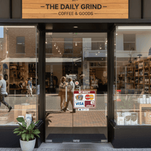 Load image into Gallery viewer, Retail Shop Glass Door