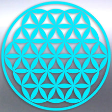 Load image into Gallery viewer, sacred geometry Circle Aqua