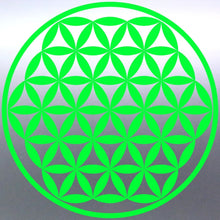 Load image into Gallery viewer, sacred geometry Circle Green
