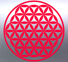 Load image into Gallery viewer, sacred geometry Circle Red