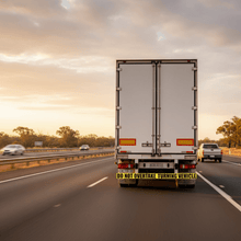 Load image into Gallery viewer, Semi-trailer golden hour