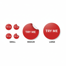 Load image into Gallery viewer, Size Comparison Grid
