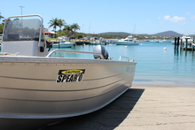 Load image into Gallery viewer, Spearo Sticker on Boat