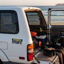 Load image into Gallery viewer, Spearo Sticker on LandCruiser